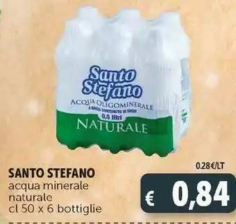 Deco Supermercati Acqua naturale offerta