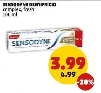 PENNY Sensodyne dentifricio offerta