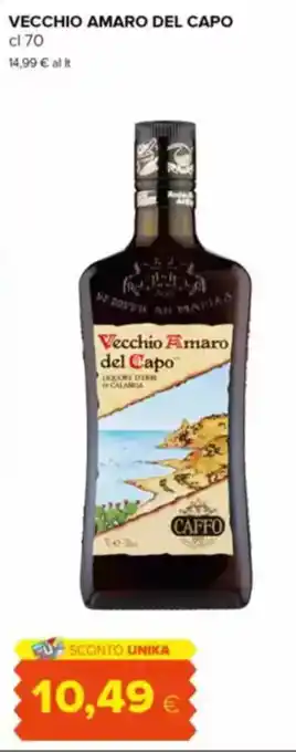 Tigre Amico Vecchio amaro del capo offerta
