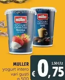 Deco Supermercati Yogurt cremoso fragola 500 g offerta