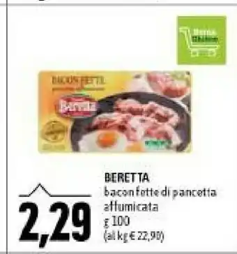 Emi Supermercati Fratelli beretta - bacon fette pancetta affumicata 100 g(ml) offerta