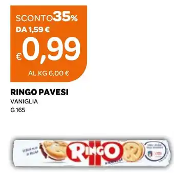 Ekom Ringo pavesi vaniglia offerta