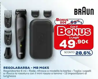 Mb mgk5 regolabarba