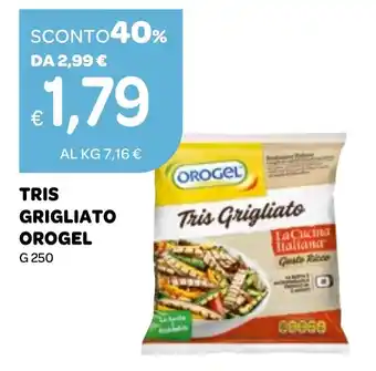 Ekom Tris grigliato OROGEL offerta