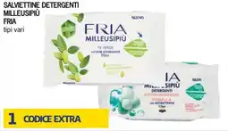 Bennet Salviettine detergenti milleusipiù fria tipi vari offerta