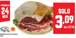 Panorama Prosciutto di parma DOP offerta
