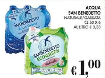 Coal Acqua san benedetto naturale/gassata offerta