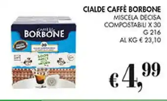 Coal Cialde caffè BORBONE offerta