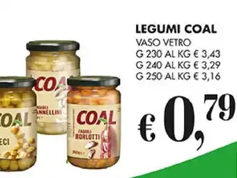 Coal Legumi COAL offerta