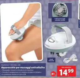 Lidl SILVERCREST PERSONAL CARE Apparecchio per massaggi anticellulite offerta