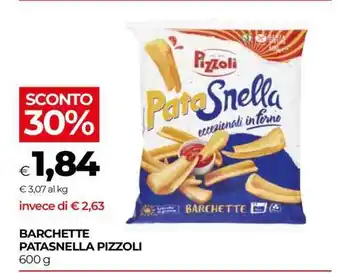 Coop Barchette Patasnella Pizzoli offerta