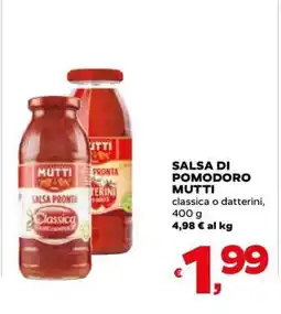 Coop SALSA DI POMODORO MUTTI offerta