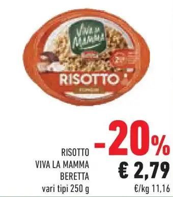 Conad Superstore Risotto viva la mamma BERETTA offerta
