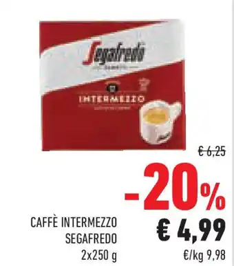 Conad Superstore Caffè intermezzo SEGAFREDO offerta