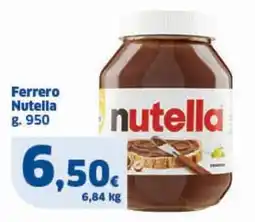 Sigma Ferrero Nutella offerta