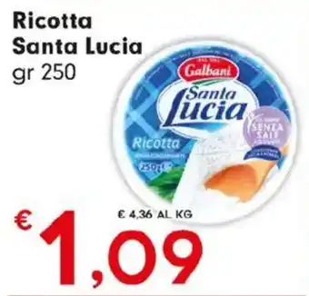 Despar Ricotta Santa Lucia offerta