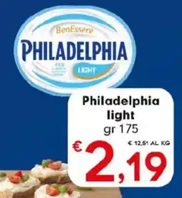 Despar Philadelphia light offerta