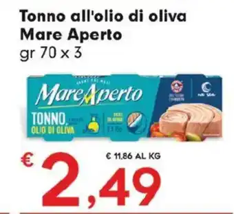 Despar Tonno all'olio di oliva Mare Aperto offerta