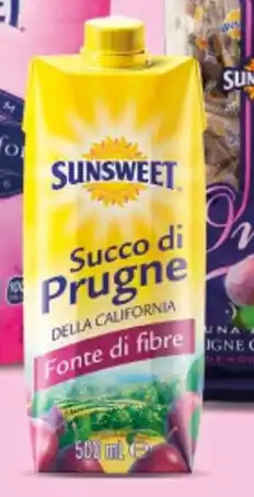 Deco Supermercati Sunsweet succo di prugna offerta