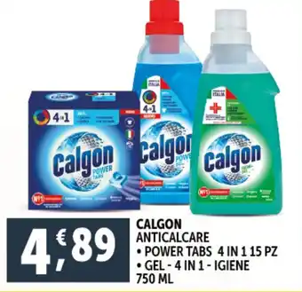 Deco Supermercati Calgon anticalcare offerta