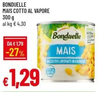 Galassia Bonduelle mais cotto al vapore offerta