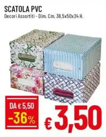 Galassia Scatola pvc offerta