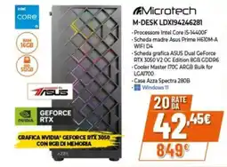 Expert Microtech M-DESK LDXI94246281 offerta