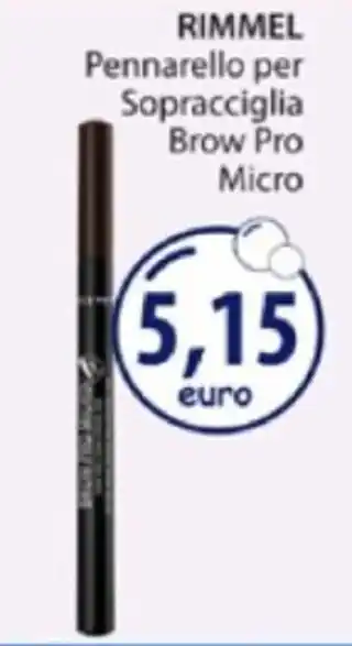 Acqua & Sapone RIMMEL Pennarello per Sopracciglia Brow Pro Micro offerta