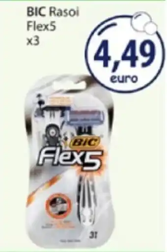 Acqua & Sapone BIC Rasoi Flex5 offerta