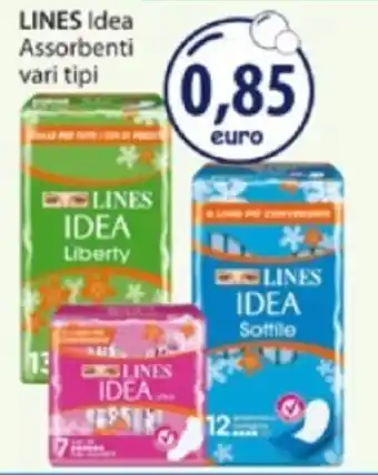 Acqua & Sapone LINES Idea Assorbenti vari tipi offerta