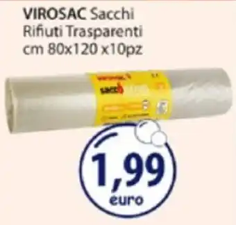 Acqua & Sapone VIROSAC Sacchi Rifiuti Trasparenti offerta