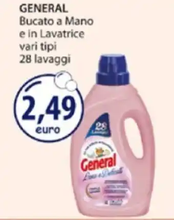 Acqua & Sapone GENERAL Bucato a Mano e in Lavatrice offerta