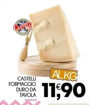 Enne Market Castelli formaggio duro da tavola offerta