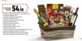 Conad Cesto foscolo regalidea offerta