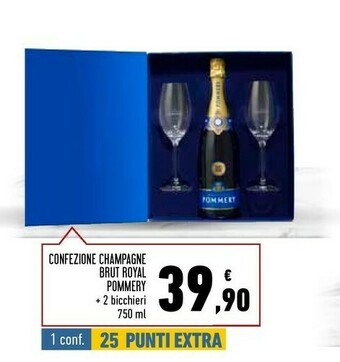 Conad Pommery - champagne 750 g(ml) offerta