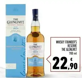 Conad Whisky founder's reserve 700 ml offerta