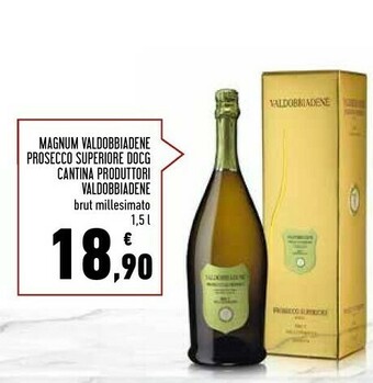 Conad Superstore Valdobbiadene prosecco superiore extra dry offerta