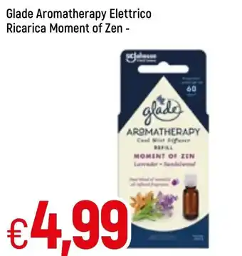 Glade Aromatherapy Elettrico Ricarica Moment of Zen