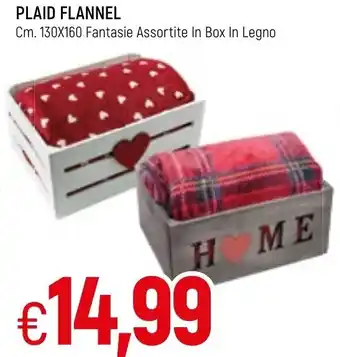 Famila Plaid Flannel offerta