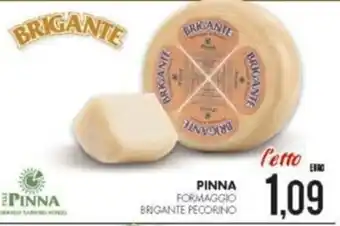Al Discount Pinna Formaggio Brigante Pecorino offerta