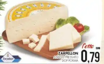 Zarpellon Asiago Fressato DOP Forma