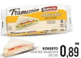 Al Discount Roberto Pane per Tramezzini 250 gr offerta