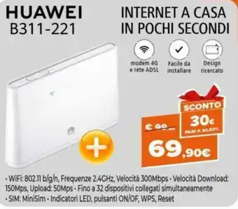 Expert Huawei B311-221 offerta
