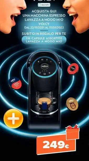 Expert Lavazza Macchina Espresso A Modo Mio Voicy offerta