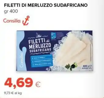 Tigre Consilia filetti di merluzzo sudafricano offerta