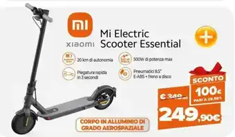 Expert Xiaomi Mi Electric Scooter Essential offerta