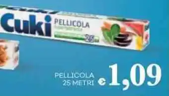 Pilato Cuki pellicola 25 metri offerta
