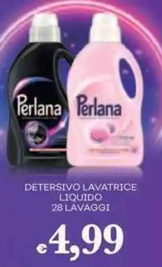 Pilato Perlana detersivo lavatrice liquido offerta