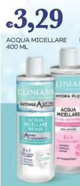 Pilato Clinians acqua micellare offerta