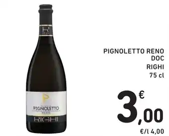 Spazio Conad Pignoletto reno doc righi offerta